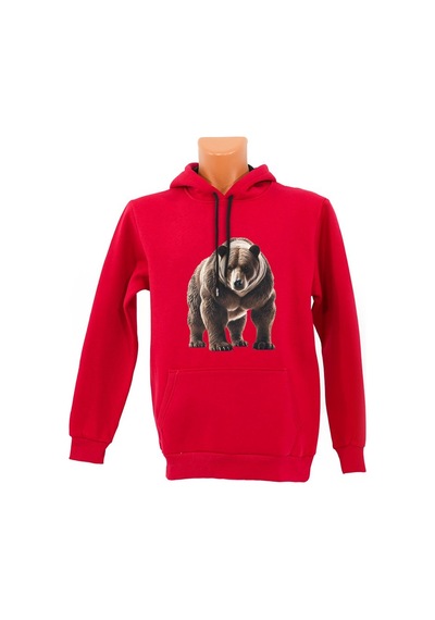 Ayı Baskılı Sweatshirt