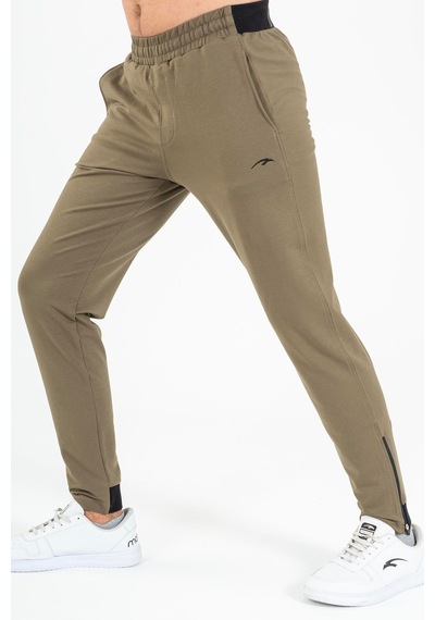Maraton Sportswear Slimfit Erkek Dar Paça Basic Açık Haki Eşofman Altı 15711-açık Haki Açık Haki