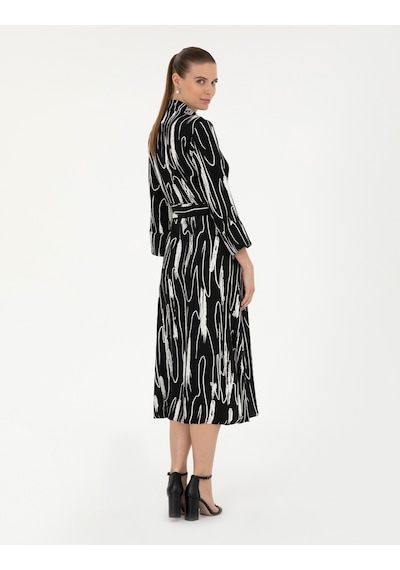 Pierre Cardin Kadın Siyah Elbise Dokuma 50289503-vr046 Pierre Cardin Kadın Siyah Elbise Dokuma 50289503-vr046