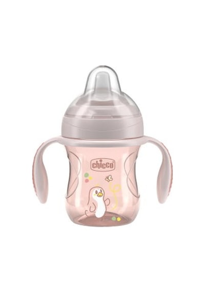 Chicco Yumuşak Uçlu Geçiş Bardağı 4 Ay Kız 00006911150000 Pink