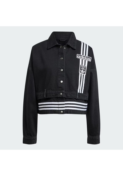 Trublc Adidas Kadın Günlük Eşofman Üstü Adibreak Denim Two-ın-one Track Top Jj3095 Siyah