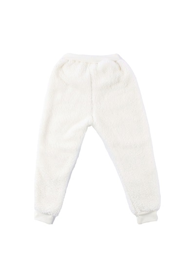 Bebegen Unisex Ekru Welsoft Peluş Tek Alt Çok Renkli