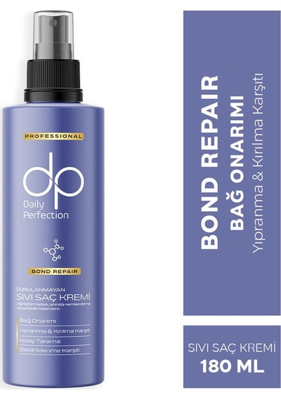 Dp Daily Perfection Bond Repair Durulanmayan Sıvı Saç Kremi 180 ML