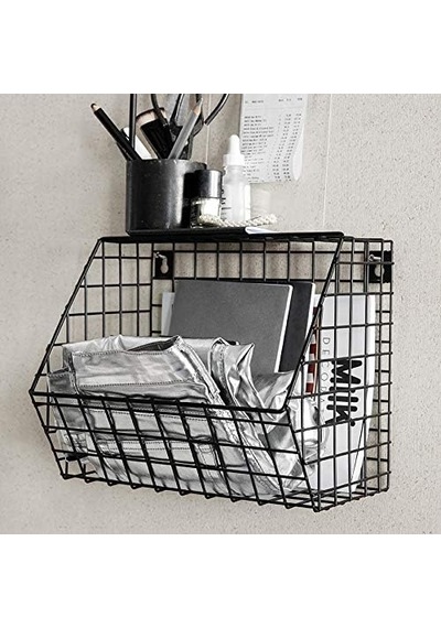 Metal Mutfak Duvar Sepeti Dekoratif Banyo Rafı Wd-232 Diğer