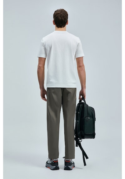 Lufian 111020263 Olıvıa Modern Grafik T- Shirt Erkek Tişort Beyaz