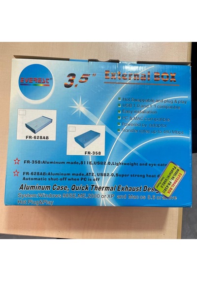 Everest Fr-638 Harici 3.5'' İde Harddisk Kutusu Usb 2.0