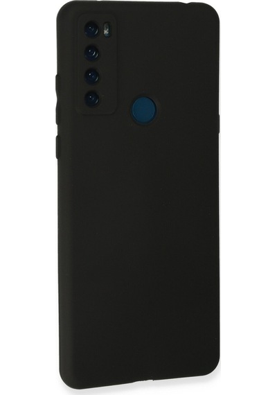 Newface Tcl 20 Se Kılıf First Silikon - Siyah Siyah