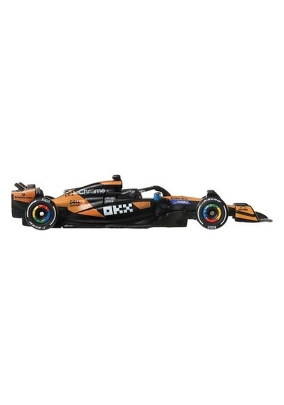 1:64 Ölçekli Premium Metal Formula 1 Yarış Arabası - Mclaren Temalı Açık Mavi