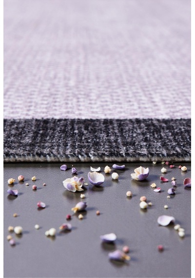Modern Minimal Kilim Açık Gri Düz Tasarım Kaymaz Taban Yıkanabilir Gri Gri