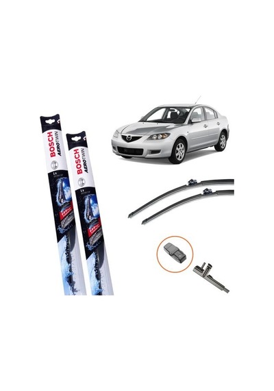 Mazda 3 Sedan Muz Silecek Takımı Ön Bosch Aerotwin 2003-2008 N11.5236