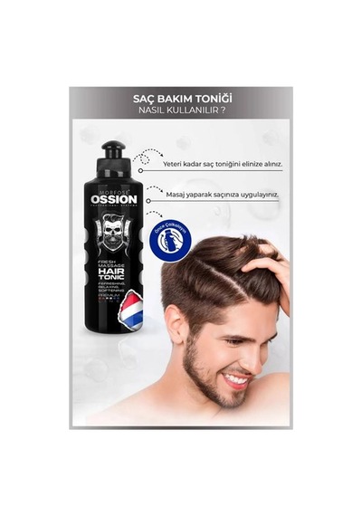 Ossion Saç Toniği 250ml. Fresh Massage