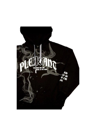 Carinos Erkek Çocuk Kapüşonlu Batik Desenli Sweatshirt-14697 Siyah