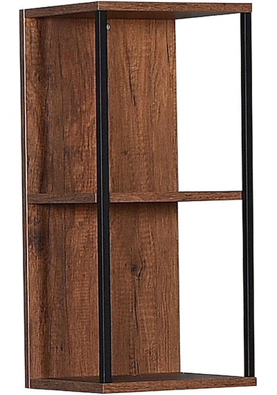Profile Duvar Rafı-koyu Ceviz Oslo Ceviz 30x63x25 CM Gxyxd