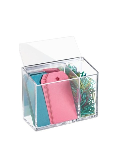 OFİS,KIRTASİYE MALZEMESİ DÜZENLEYİCİ ŞEFFAF 12X6X10CM Şeffaf