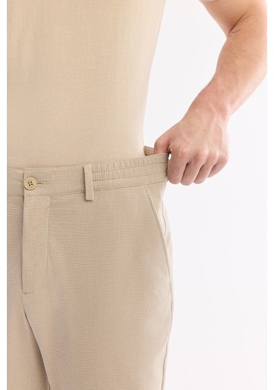 Avva Erkek Bej Beli Lastikli Viskon Karışımlı Elastan Slim Fit Chino Pantolon A61y3212 Avva Erkek Bej Beli Lastikli Viskon Karışımlı Elastan Slim Fit Chino Pantolon A61y3212