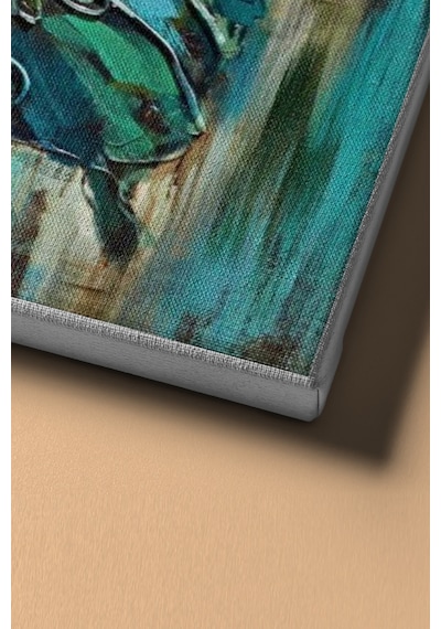 Webstyle Sayılarla Boyama Seti Kasnaklı Mavi Kelebeğin Uyanışı 50 X 65 Cm