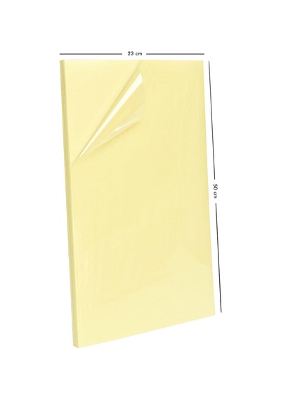 10 Adet Büyük Plaka 23x50 Cm Çift Taraflı Yapışkanlı Bant
