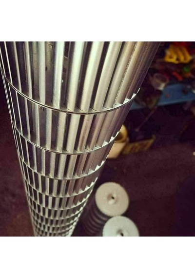 Çap 133 Boy 65 Delik 14 Mm Sol Yön Radyal Fan Pervanesi