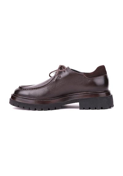 Shoetyle - Kahverengi Hakiki Deri Bağcıklı Günlük Erkek Ayakkabı 115-k600-1443 Kahve Rengi Shoetyle - Kahverengi Hakiki Deri Bağcıklı Günlük Erkek Ayakkabı 115-k600-1443 Kahve Rengi