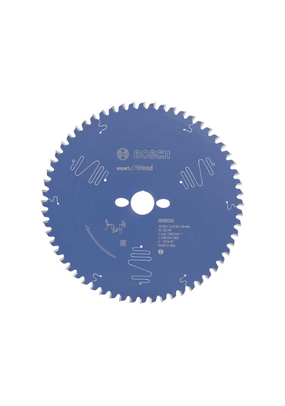 Bosch Expert Serisi Ahşap için Daire Testere Bıçağı 260*30 mm 60 Diş