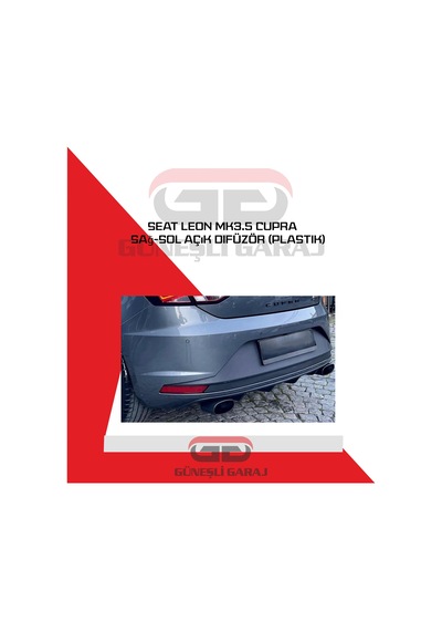 Seat Plastik Leon Mk3.5 Cupra Sağ-sol Açık Difüzör