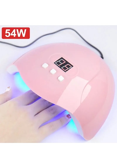 Gaman 54 W Uv Işık Fototerapi Işığı Usb Kablolu Oje Kurutucu