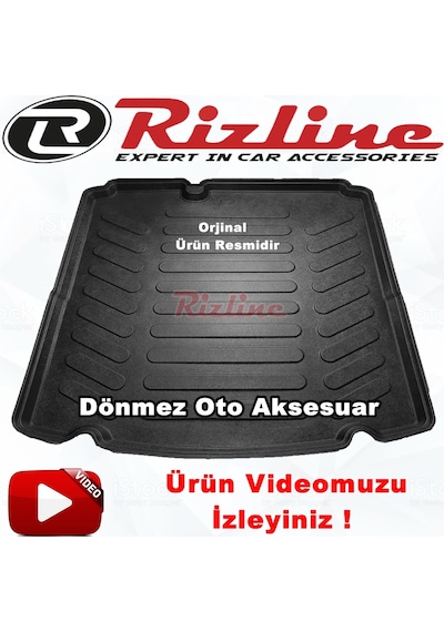 Vw Jetta 3D Bagaj Havuzu Siyah Cepsiz 2011-2020 Arası Rizline N11.4423