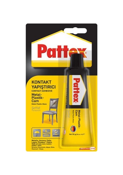 Pattex 50gr Tüp Metal Cam Plastik
