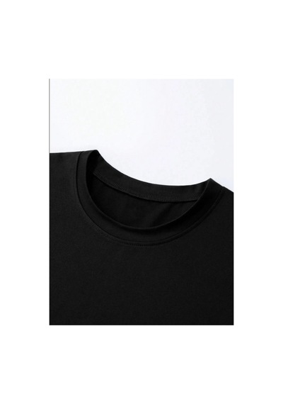 Standup Paddle Tasarım Baskılı Ünisex Siyah Oversize T-shirt
