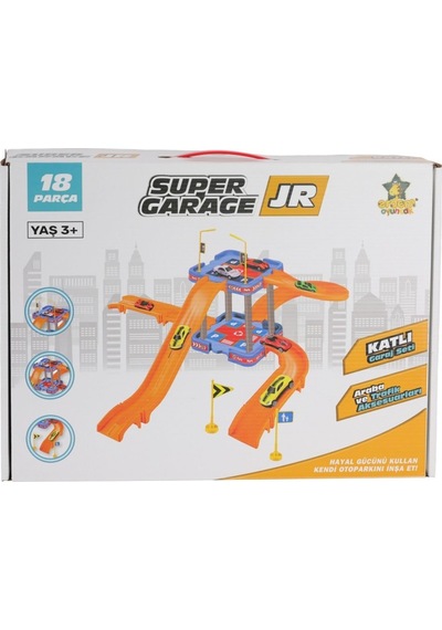 Er-200 Süper Garage Jr Otopark Set