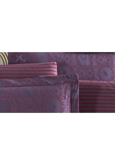 Jardin Bambu Jakar Kumaş Bordo Çift Kişilik Nevresim Takımı 6 Prç. - 901 Bordo