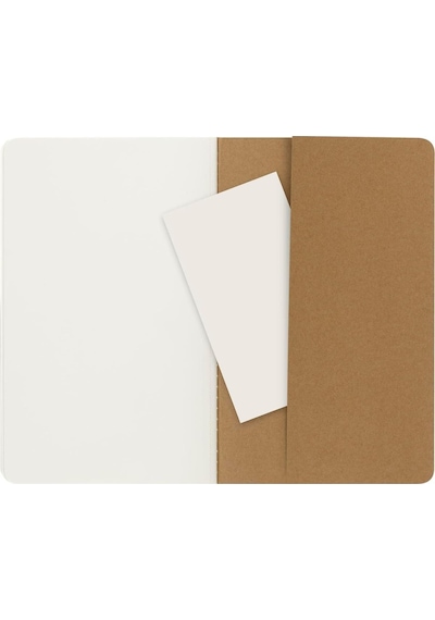 Moleskine Çizgisiz Cahier Not Defteri 3 Lü Set L Boy Kraft Kahve