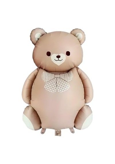 Büyük Karamel Ayı Folyo Balon 65 5-90 Cm Genel