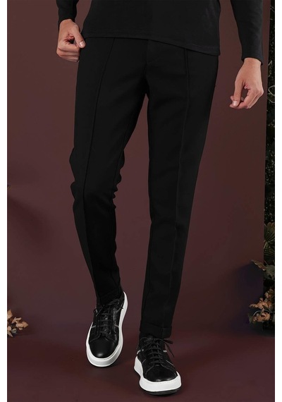 Efor P 1130 Slim Fit Siyah Spor Pantolon Siyah Efor P 1130 Slim Fit Siyah Spor Pantolon Siyah