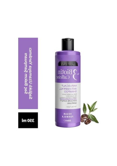 Dökülme Karşıtı Vegan Saç Bakım Şampuanı 350 Ml - Biotin & Kafein İçerikli
