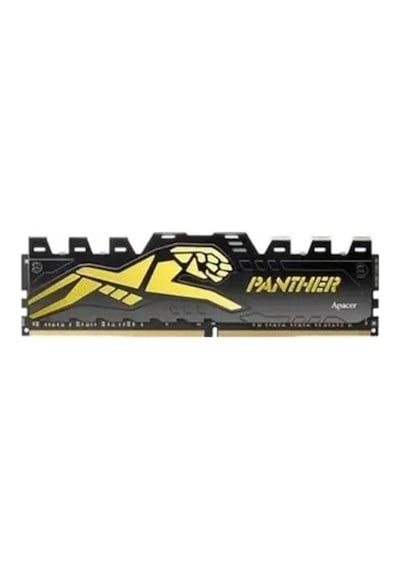 Apacer 16gb 1x16gb 3200mhz Ddr4 Panther Black-gold Ah4u16g32c28y7gaa Pc Ram