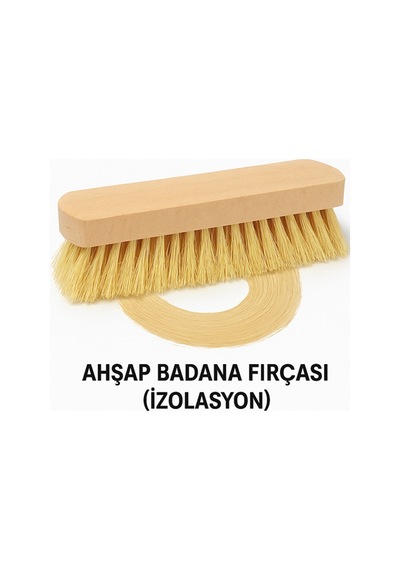 Yılsan 200240 İzolasyon Fırçası Ahşap Saplı 4 Cm