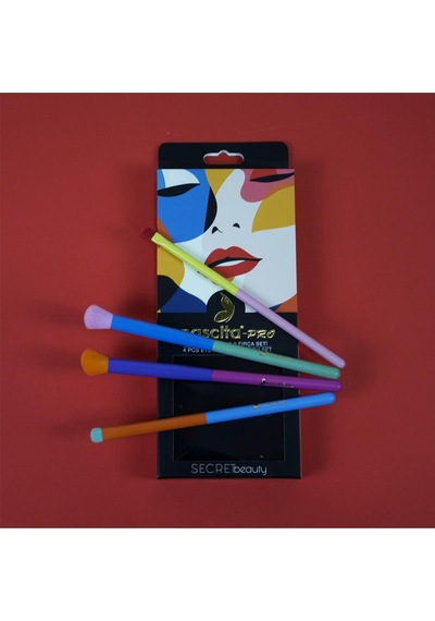 Nascita Secret Beauty 4 Lü Göz Makyaj Fırça Seti - 134