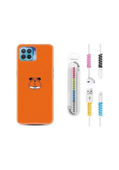Oppo Reno 4 Lite Kılıf Kablo Koruyuculu Garfi 1733
