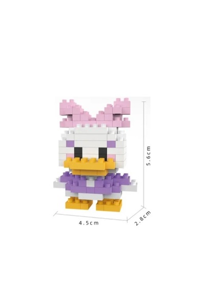 New Block Bricks 3d Puzzle Yapı Blokları Seti - Daisy Duck