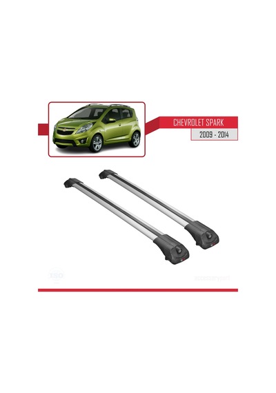 Chevrolet Spark 2009-2014 Arası İle Uyumlu Ace-1 Ara Atkı Tavan Barı Gri