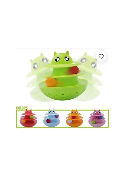 Özel Üretim İnteraktif Eğlenceli Dayanıklı Kule Zeka Geliştirici 2 Katlı 2 Toplu Kedi Oyuncak