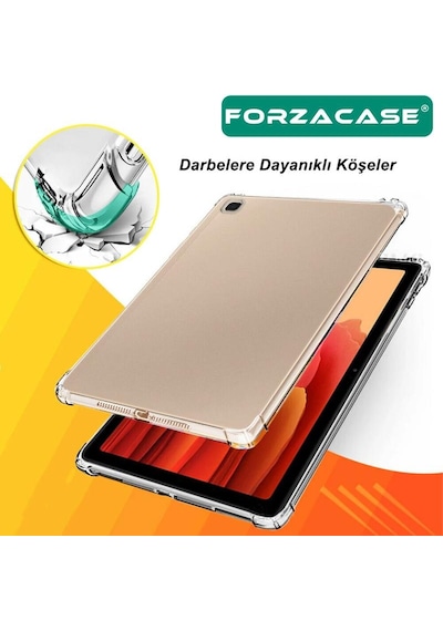 Forzacase Samsung Galaxy Tab S9 Ultra 14.6 İnch X910 İle Uyumlu Anti Shock Silikon Kılıf - Fc014 Şeffaf
