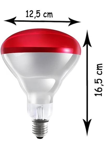 Ledvance Infrared Ampul-kırmızı 250w Isıtıcı