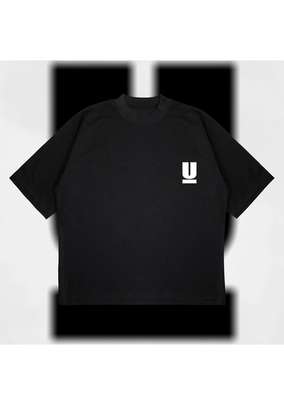Tarzsokak Undercover Unisex Pamuklu Nefes Alan Kalın Kumaşlı Siyah