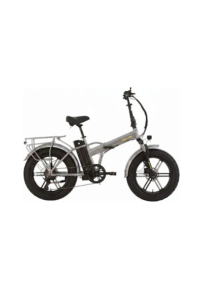 Bisan E-folding F3 20 Jant 7 Vites 43 Cm Metalik Gri Elektrikli Katlanır Bisiklet Çok Renkli