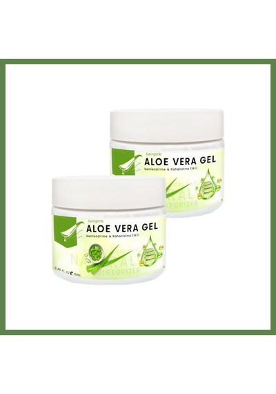 Bezos Eurorganic Aloe Vera Jel 2 Adet Cildinizi Yenilemeye Sıkılaştırmaya Canlandırmaya Hızlı Ferahlamaya Jel Hb006