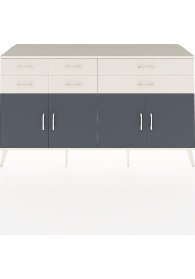 Hyperion Konsol 3 Raflı 6 Çekmeceli 4 Kapaklı 176x44x99 Aytaşı-antrasit/aytaşı Aytası/antrasıt - Aytası Hyperion Konsol 3 Raflı 6 Çekmeceli 4 Kapaklı 176x44x99 Aytaşı-antrasit/aytaşı Aytası/antrasıt - Aytası