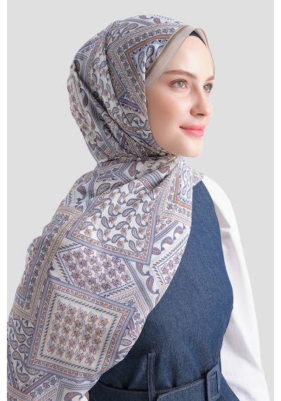 Armine Elegance Pamuk - İpek Şal As464 Vizon
