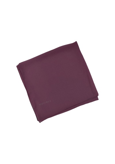 Mısırlı Eşarpları Tesettür Giyim Krep Kadın Eşarp 120x120 Cm - Mürdüm
